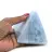 Blaue calcitpyramide