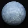 Blue calcite sphere - 0