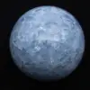 Blue calcite sphere - 0