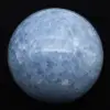 Blue calcite sphere - 0