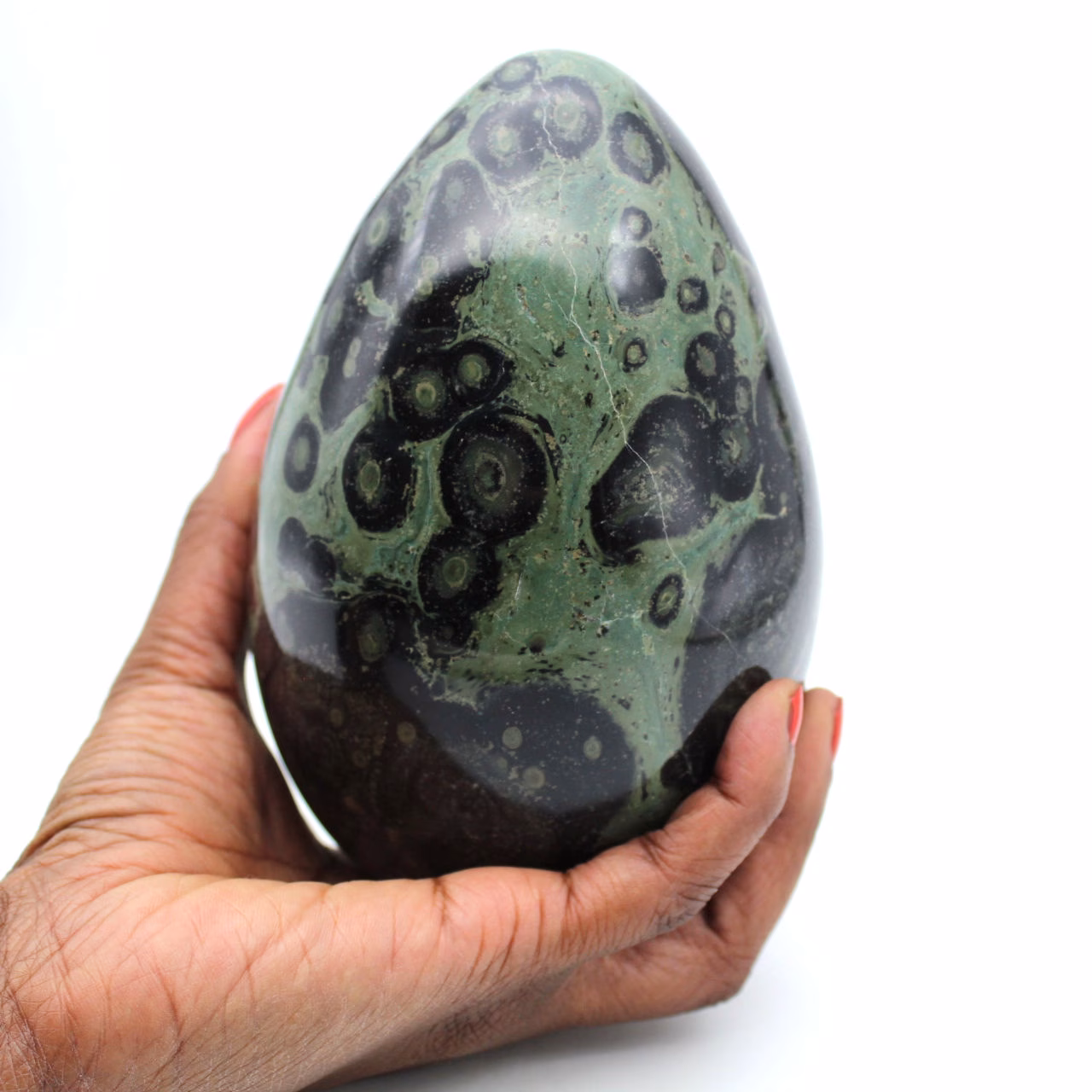 Kambamba jasper mineral egg