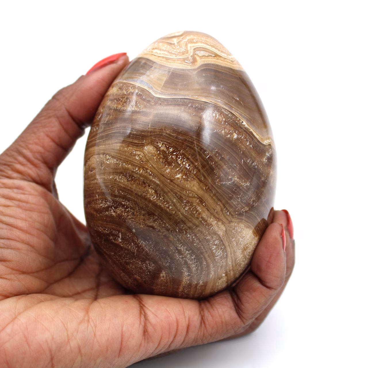 Jasper mineral egg
