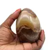 Agate mineral egg - 0