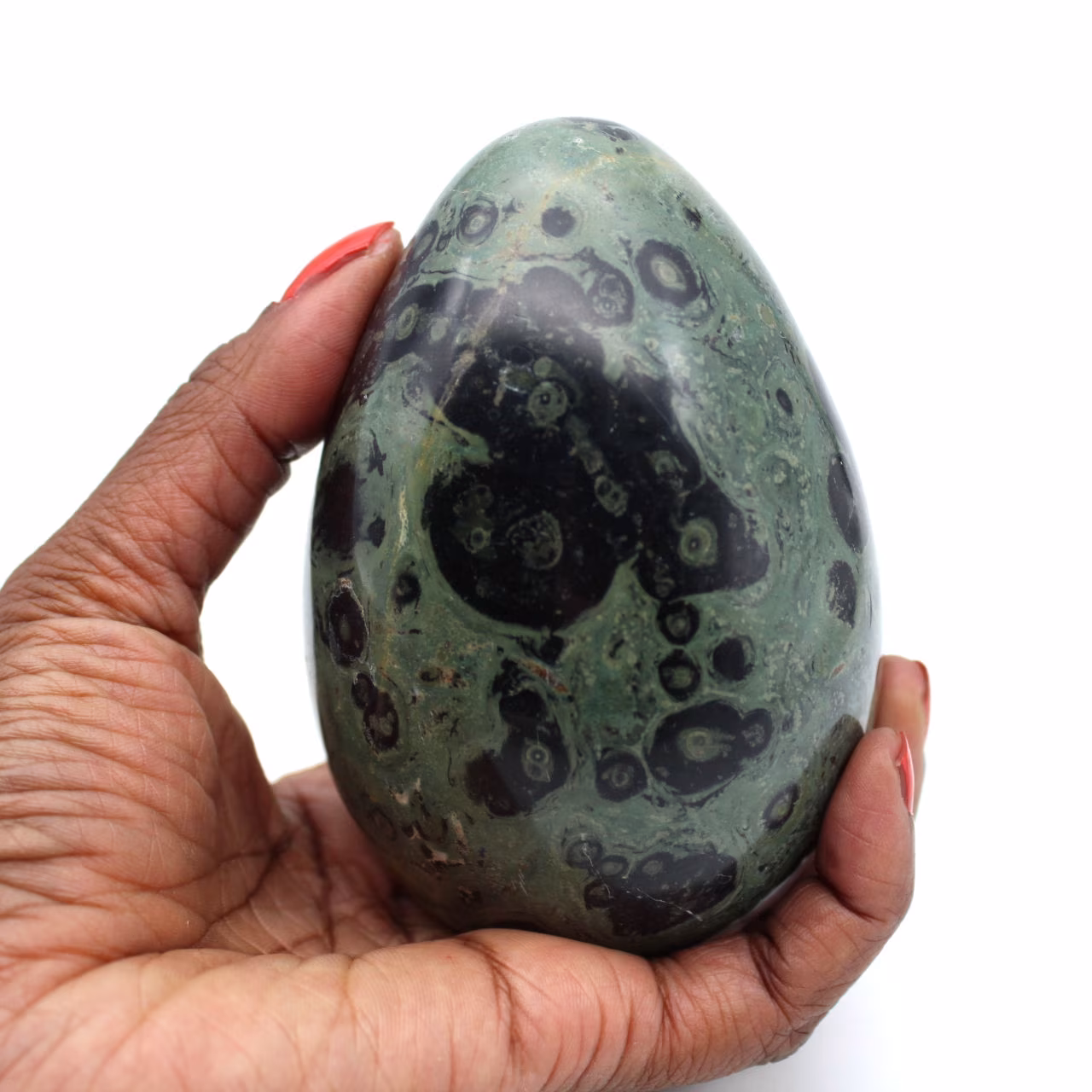 Kambamba jasper mineral egg