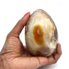 Agate mineral egg - 0