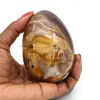 Agate mineral egg - 0