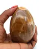 Agate mineral egg - 0