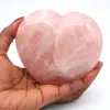 Rose quartz heart - 0
