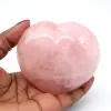 Rose quartz heart - 0