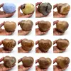 Blue calcite heart - 0