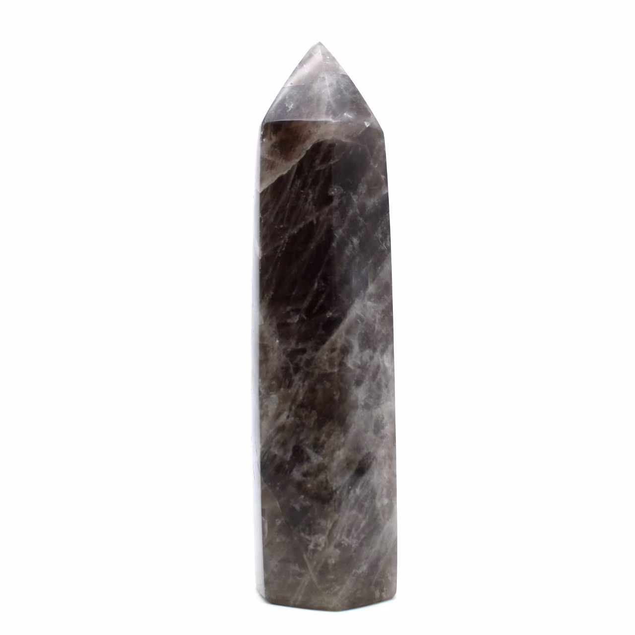 Smoky quartz prism for collection