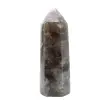 Polished smoky quartz prism - 3