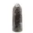 Polished smoky quartz prism