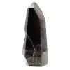 Polished smoky quartz prism - 0