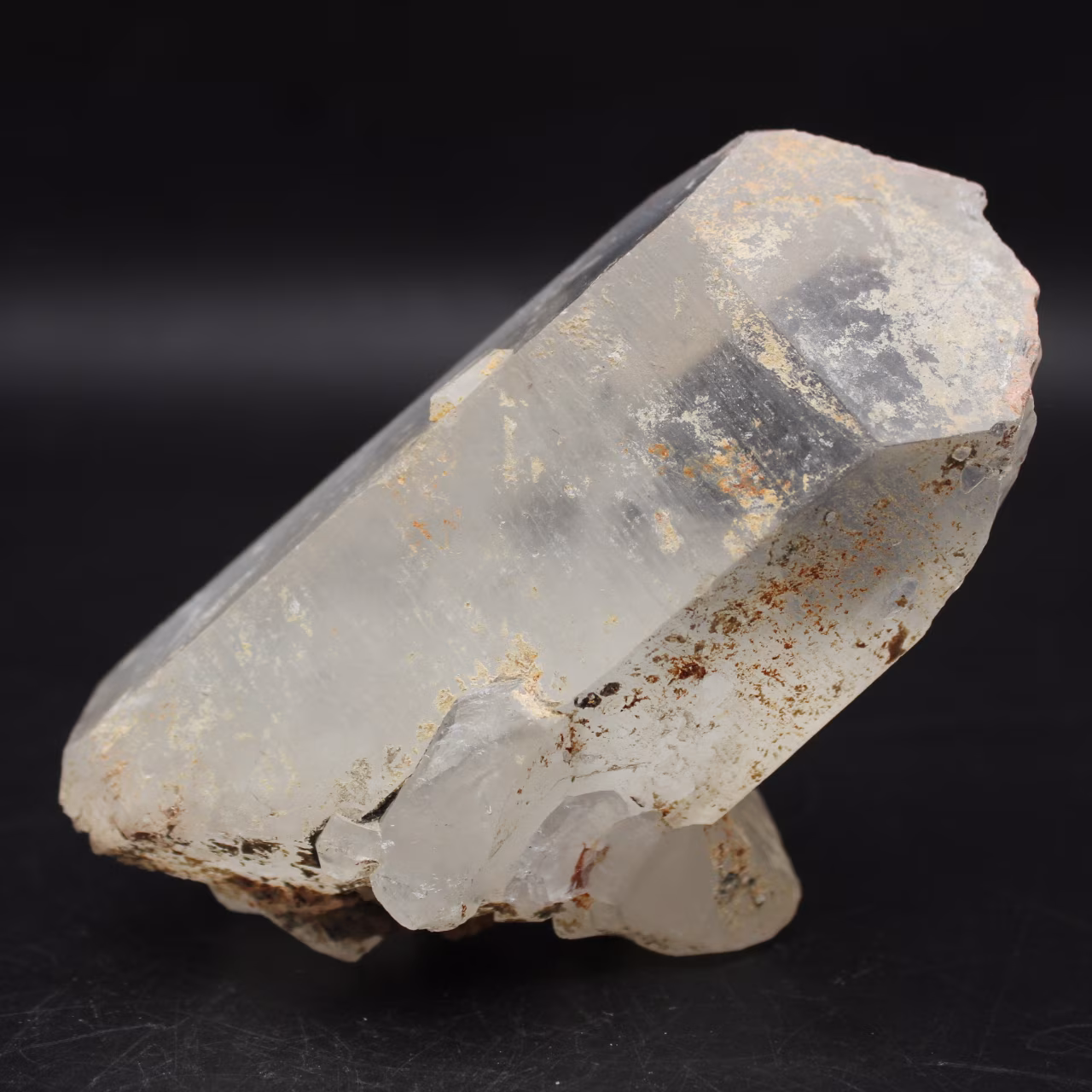 raw quartz crystal