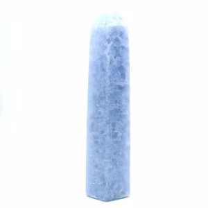blue calcite prism