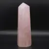 Rose quartz prism - 0