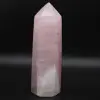 Rose quartz prism - 0