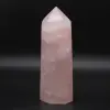 Rose quartz prism - 0