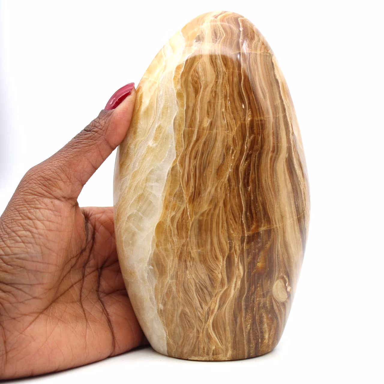 Calcite free form honey to lay