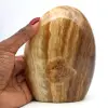Freeform honey calcite - 0