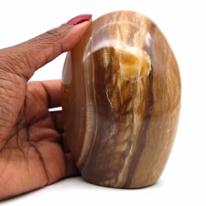 Freeform honey calcite