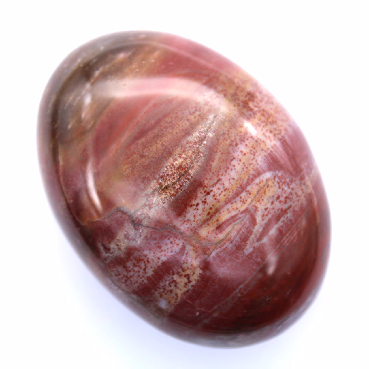 Red jasper pebble
