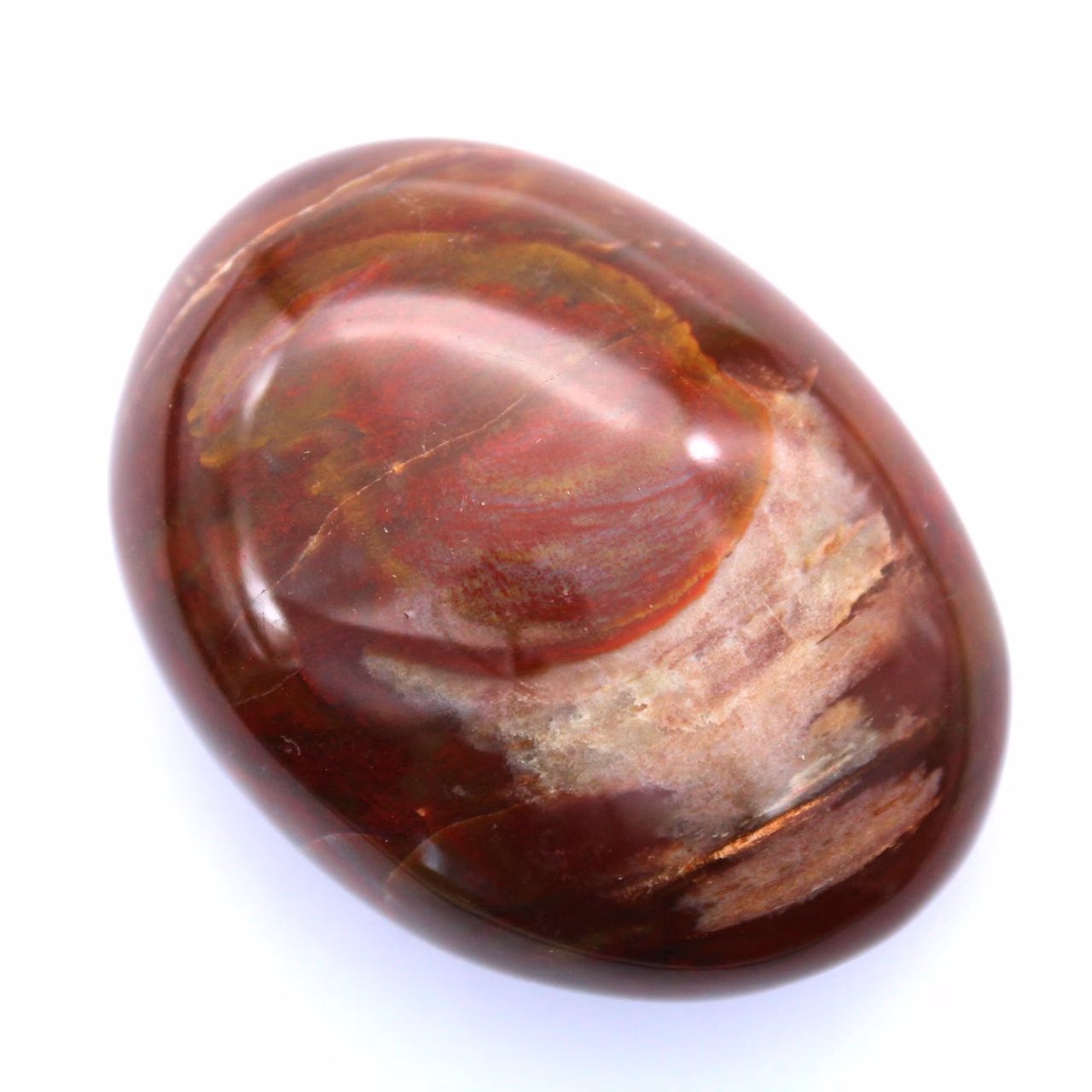 Red jasper pebble