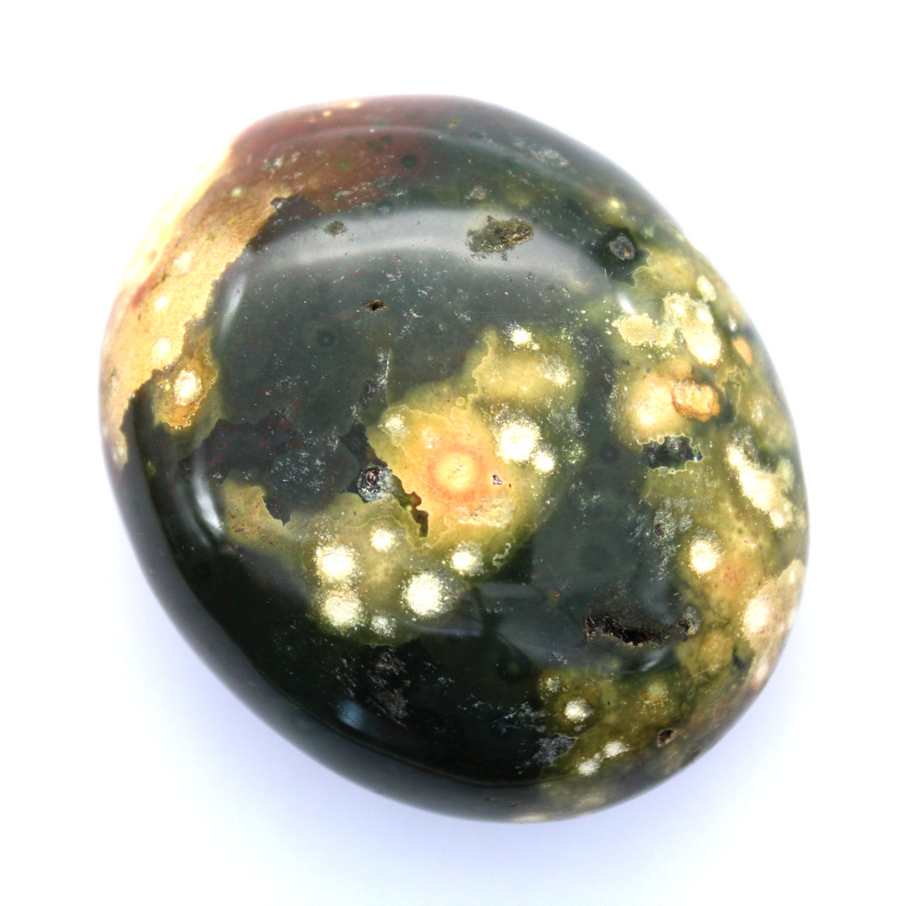 Landscape jasper pebble