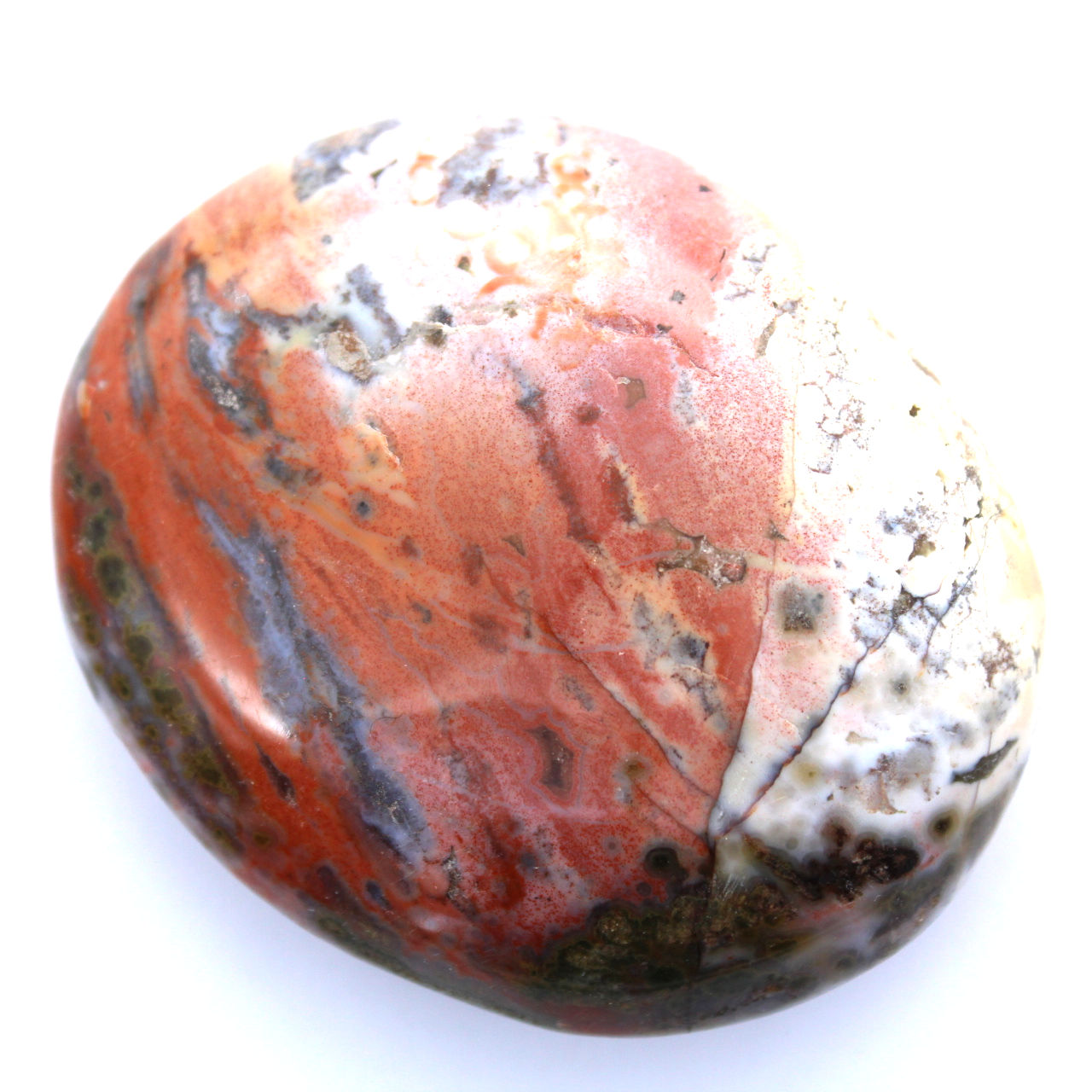 Landscape jasper pebble