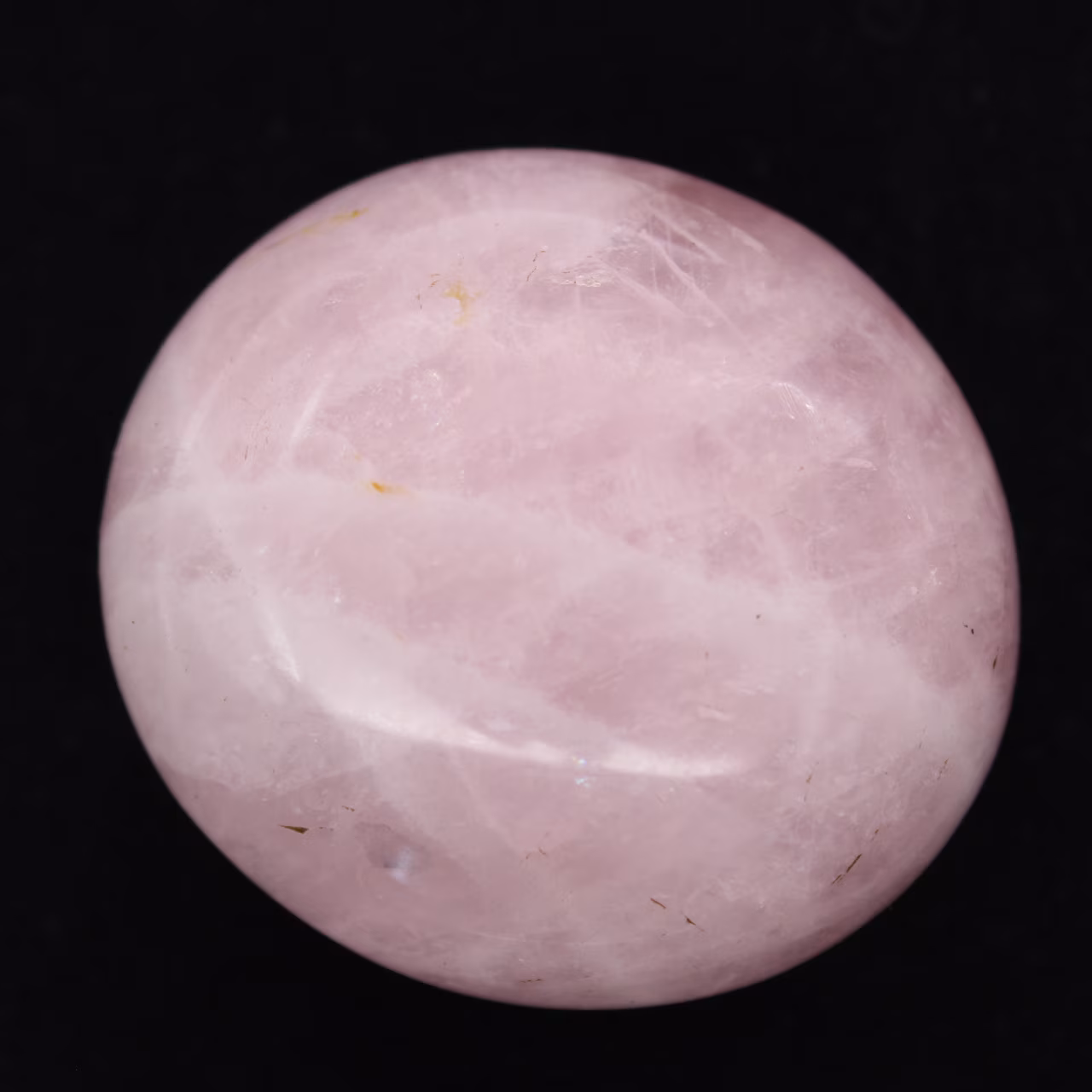 Rose quartz pebbles