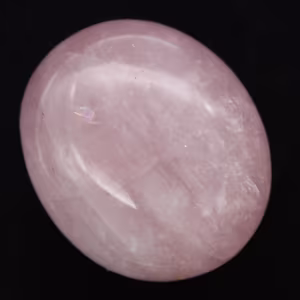 Rose quartz pebbles