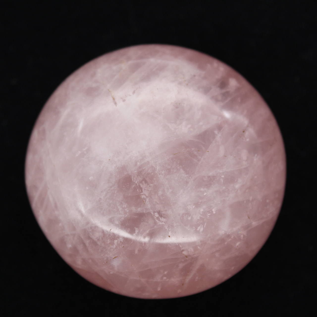Rose quartz pebbles