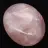 Rose quartz pebbles
