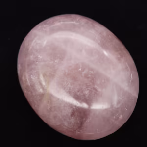 Rose quartz pebbles