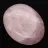 Rose quartz pebbles