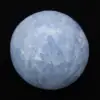 Blue calcite pebbles - 2