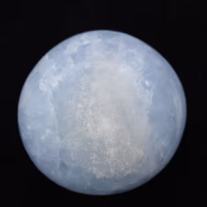 Blue calcite pebbles
