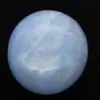 Blue calcite pebbles - 2