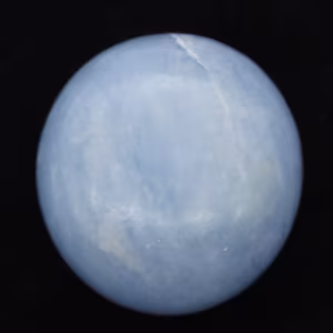 Blue calcite pebbles