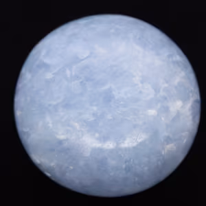 Blue calcite pebbles