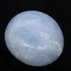 Blue calcite pebbles - 0