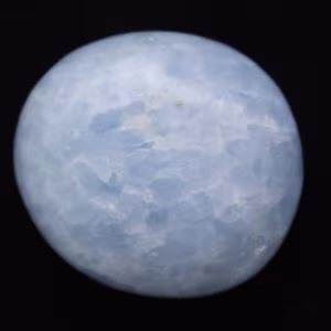 Blue calcite pebbles