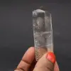 Slightly smoky quartz prism - 0