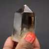 Smoked rock crystal with ghost - 0