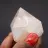 Quartz prism with inclusion