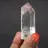 Quartz prism with chlorite inclusion