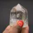 Quartz prism with inclusion