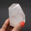 Quartz crystal prism with inclusion - 0
