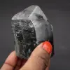 Quartz crystal prism with chlorite inclusion - 0